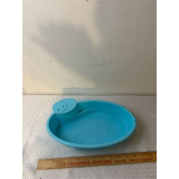 2 blue Barbie doll swimming pool 12x7" - Picture 1 of 3